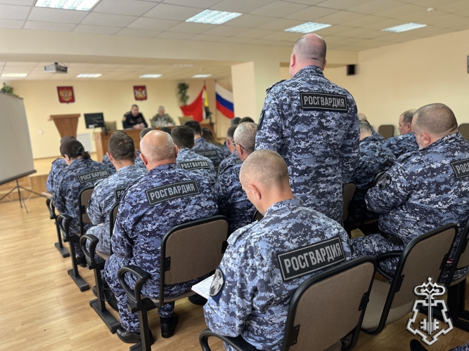 Сотрудники вневедомственной охраны Воронежской области подвели итоги служебной деятельности 