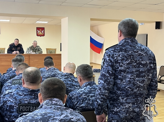 Сотрудники вневедомственной охраны Воронежской области подвели итоги служебной деятельности 