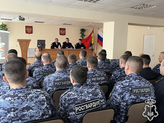 Всероссийский семинар «организационно-техническое обеспечение безопасности охраняемых территорий и объектов органов внутренних дел» проведен на базе Управления вневедомственной охраны Росгвардии в Воронеже