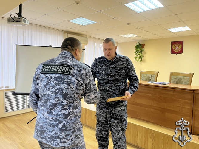 В Управлении вневедомственной охраны Росгвардии подвели итоги служебной деятельности 