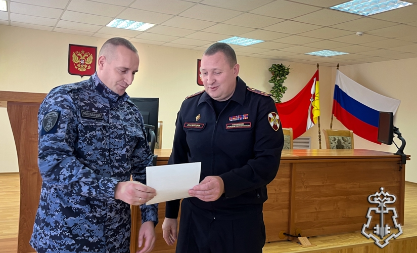 В УПРАВЛЕНИИ ВНЕВЕДОМСТВЕННОЙ ОХРАНЫ РОСГВАРДИИ ПОДВЕЛИ ИТОГИ ГОДА СЛУЖЕБНОЙ ДЕЯТЕЛЬНОСТИ