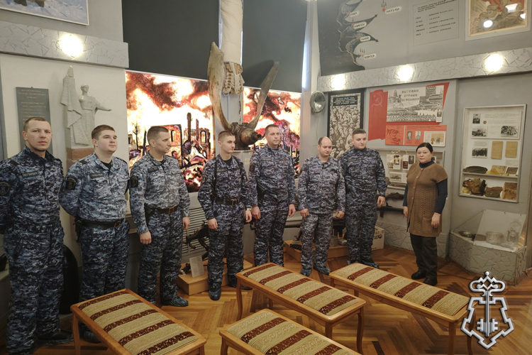Сотрудники вневедомственной охраны Воронежской области посетили районный музей