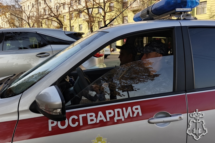 Более 200 раз за прошедшую неделю росгвардейцы в Воронежской области выезжали по сигналу "Тревога"