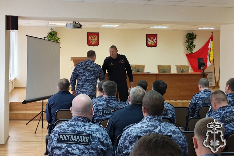 В Управлении вневедомственной охраны Росгвардии по Воронежской области подвели итоги служебной деятельности