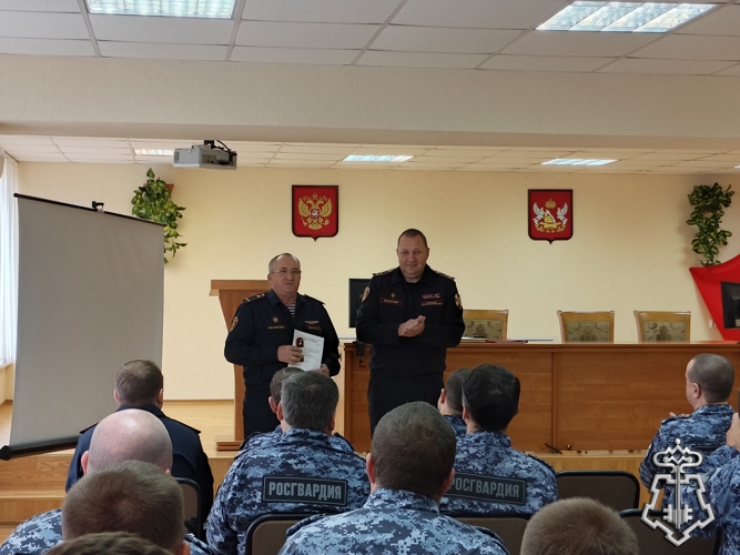 В Управлении вневедомственной охраны Росгвардии по Воронежской области подвели итоги служебной деятельности